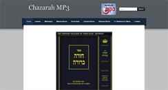 Desktop Screenshot of chazarahmp3.com